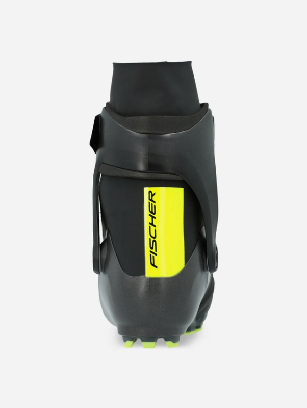 Лыжные ботинки NNN Fischer Carbon Skate0 S15024 черный\желтый