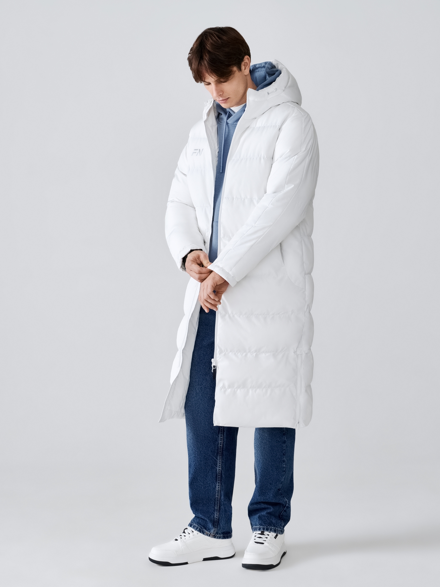 Пуховик FN Snowfall Long FN4201001-100 White