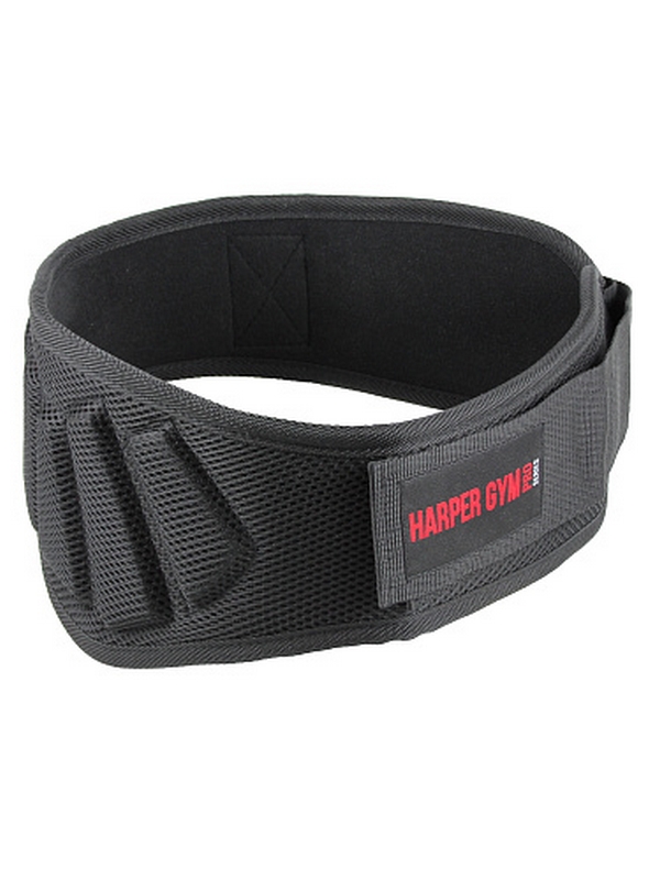 Пояс для тяжелой атлетики (широкий) неопрен Harper Gym Pro Series NT50418 черный