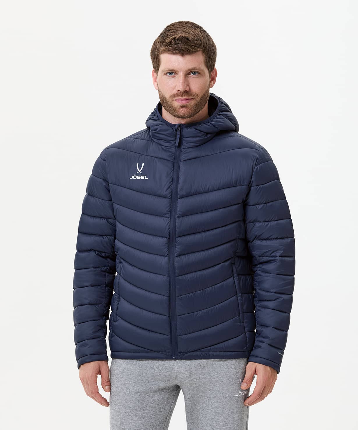 Куртка утепленная Jogel ESSENTIAL PerFormPROOF Light Padded Jacket, темно-синий