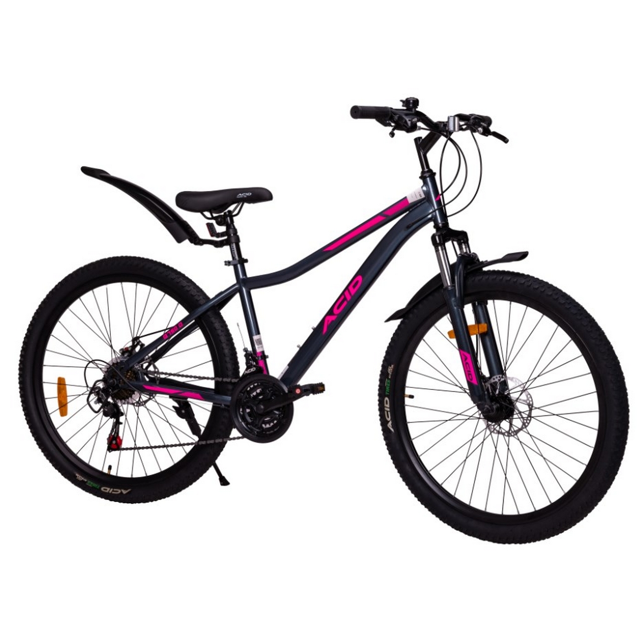 Велосипед 27,5" Acid Q 750 D 053978 Gray\Pink