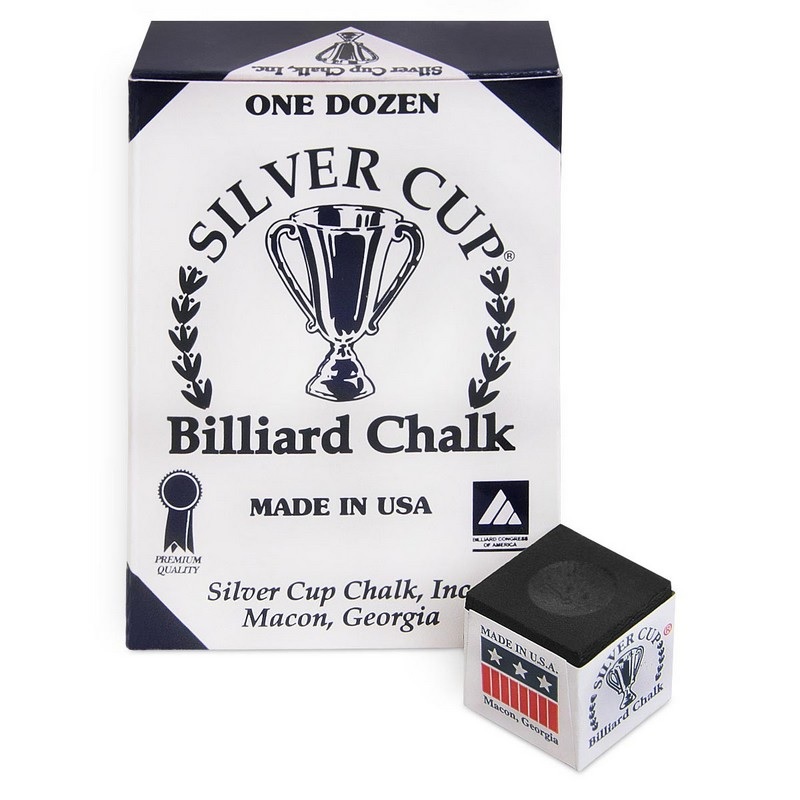 Мел Silver Cup 12шт 04377 Black