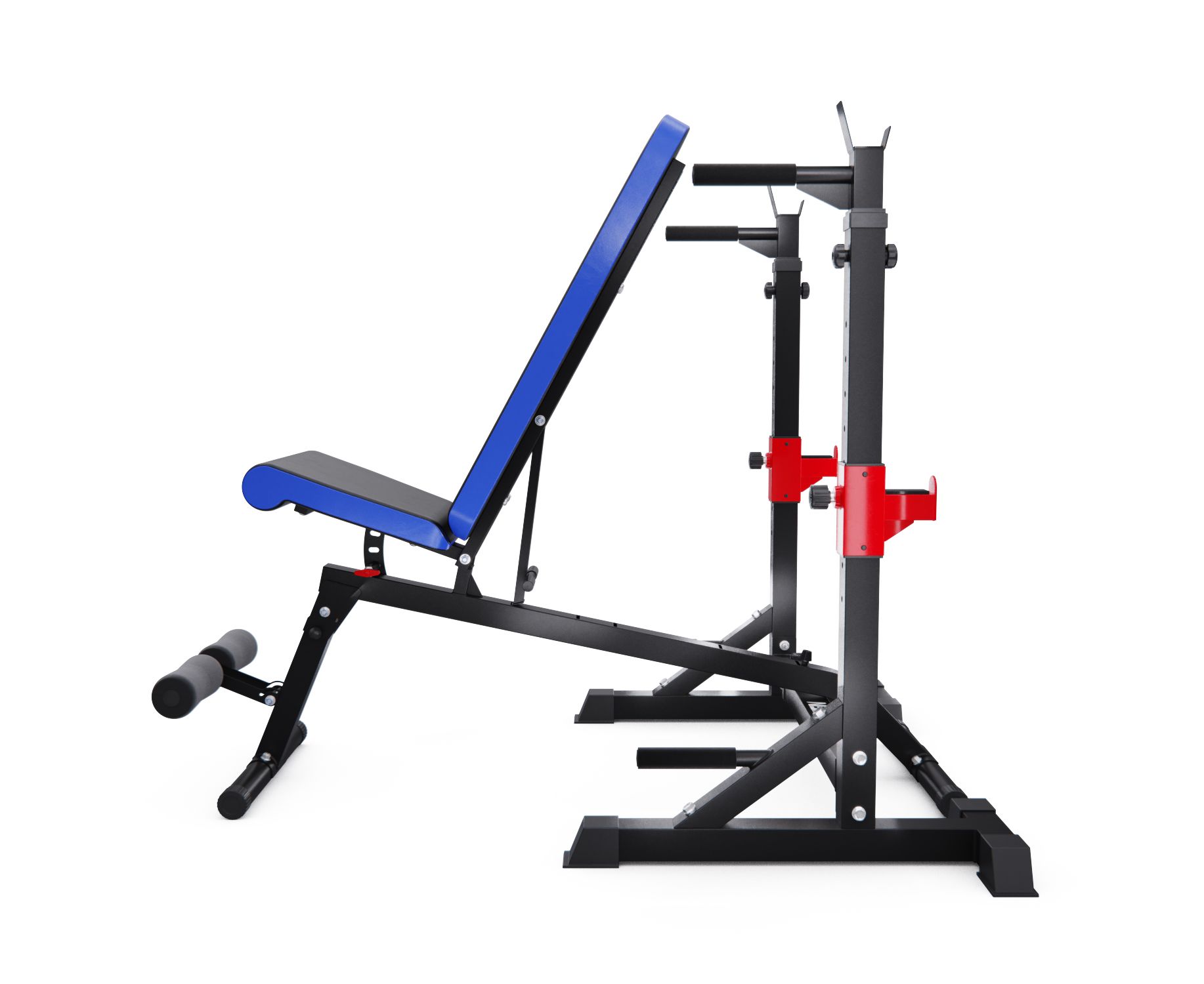 Скамья для жима со стойками DFC Pro Fitness JD0784 | Premium Fitness