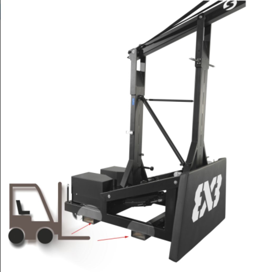 Стойка баскетбольная SAM 3x3 Schelde Schelde Sports 910-1612070