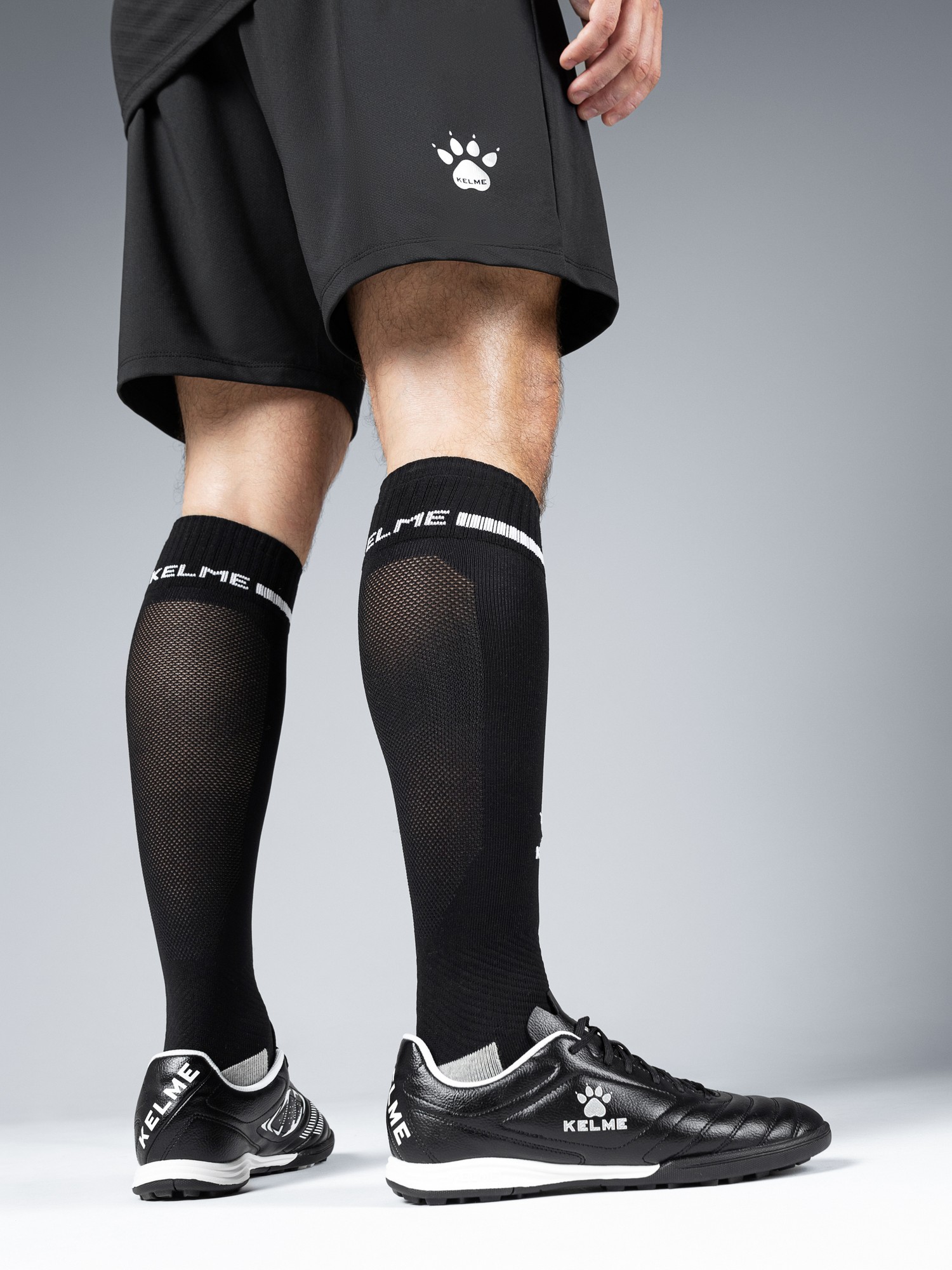 Гетры Kelme Adult Long Football Socks 8101WZ5001-003 Black
