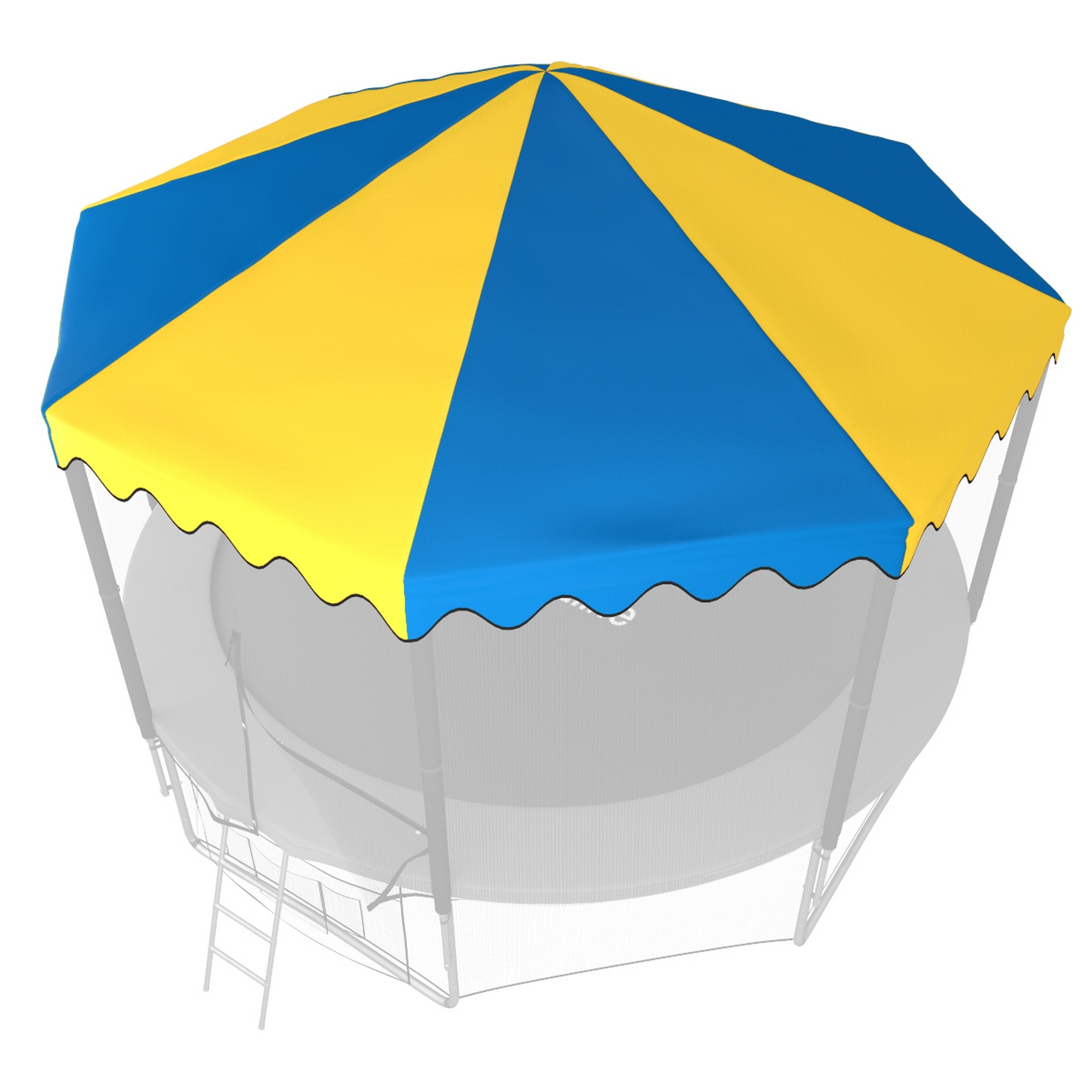 Крыша для батута Unix Line 14 ft ROU14BL Blue\Yellow