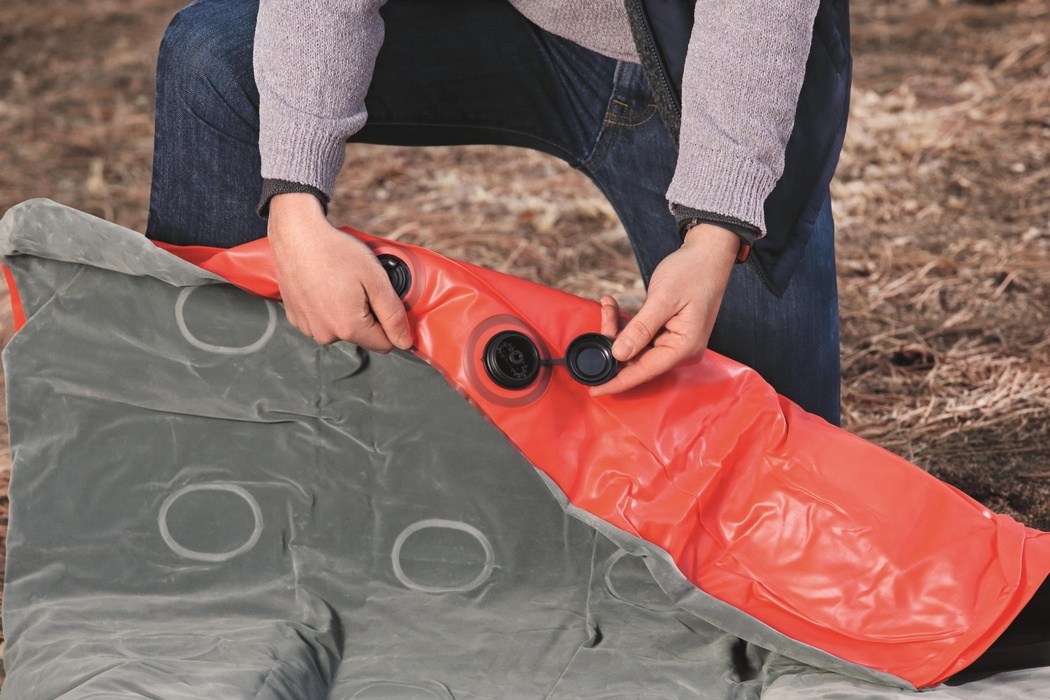 Надувной матрас Bestway Roll & Relax 188х99х22 см, два вида 67619