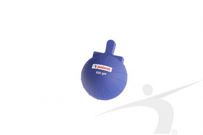 Мяч с рукояткой для тренировки метания, из ПВХ, 800 г Polanik JKB-0,8