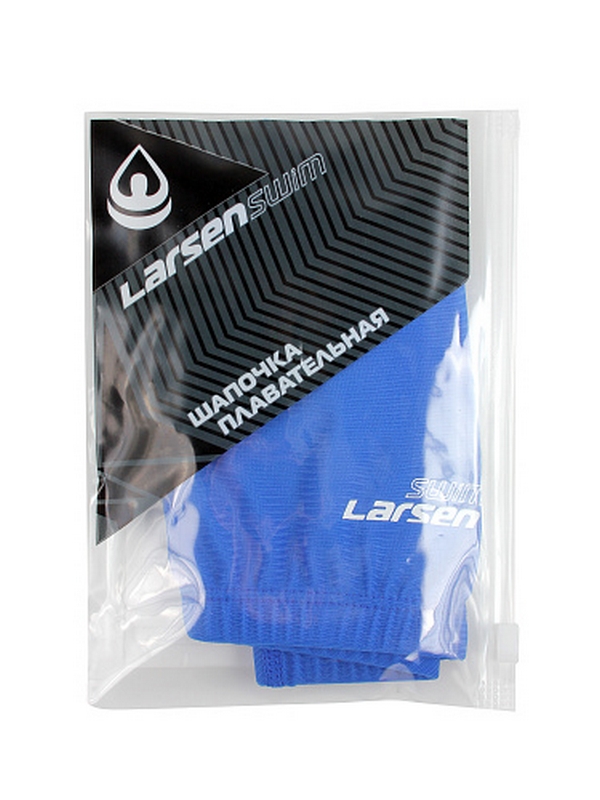 Шапочка для плавания Larsen LCA103 синий