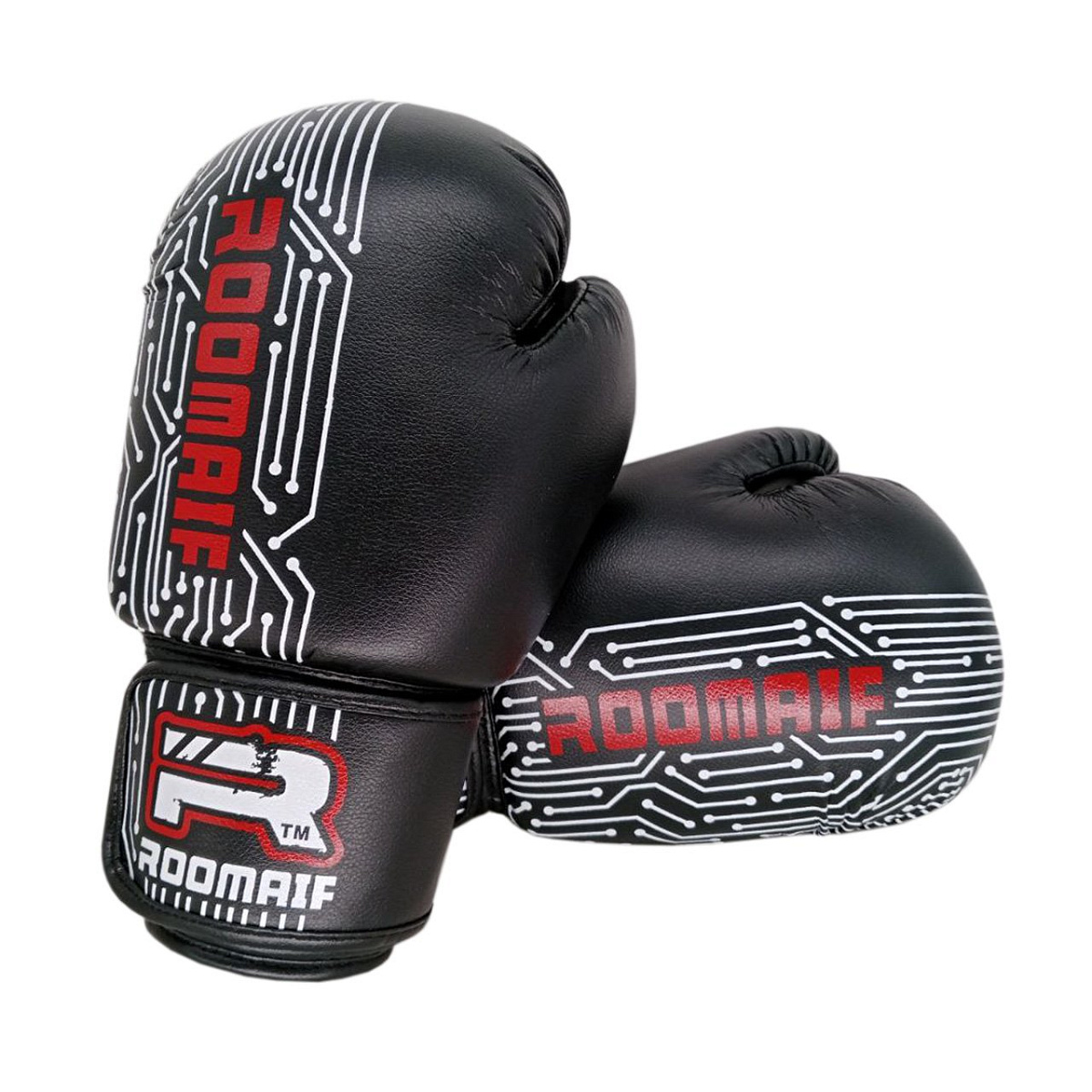 Боксерские перчатки 8 oz Roomaif RBG-389 Black