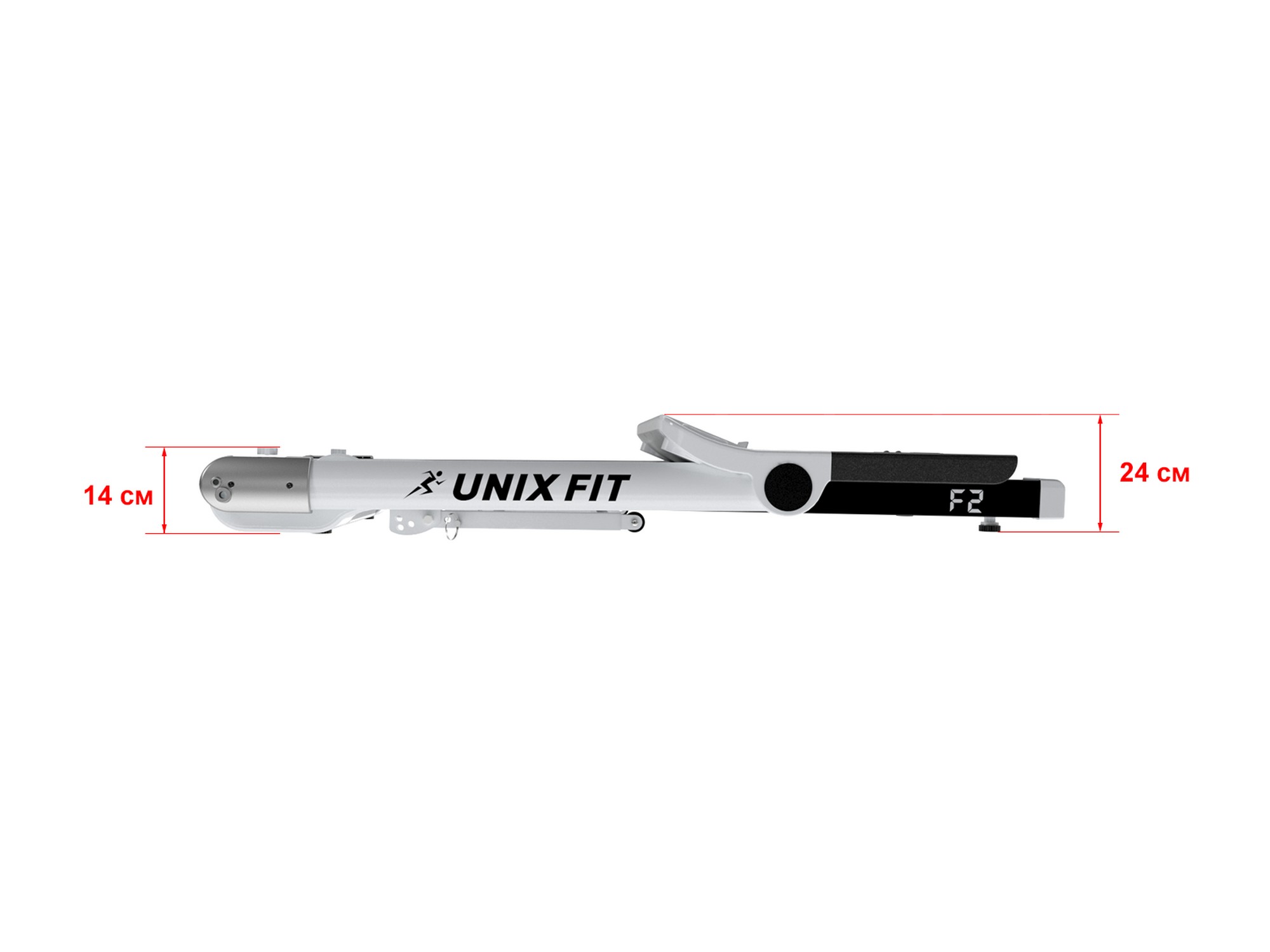 Беговая дорожка UnixFit Hi-tech F2 TDHTF2A Arctic Ice