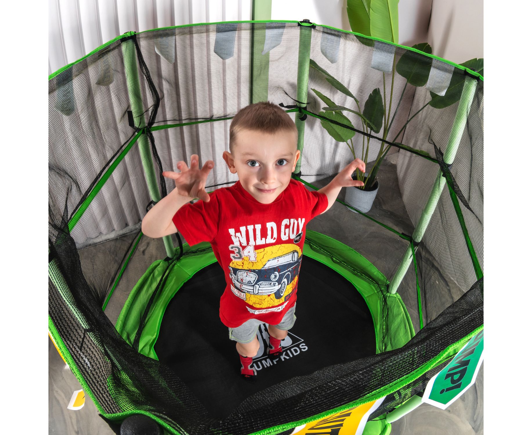 Батут DFC Jump kids 55" (137см) 55INCH-JD-G светло-зеленый