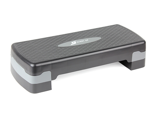 Степ-платформа 68x28x10/15см (2 уровня) Start Up ECE 059 черный