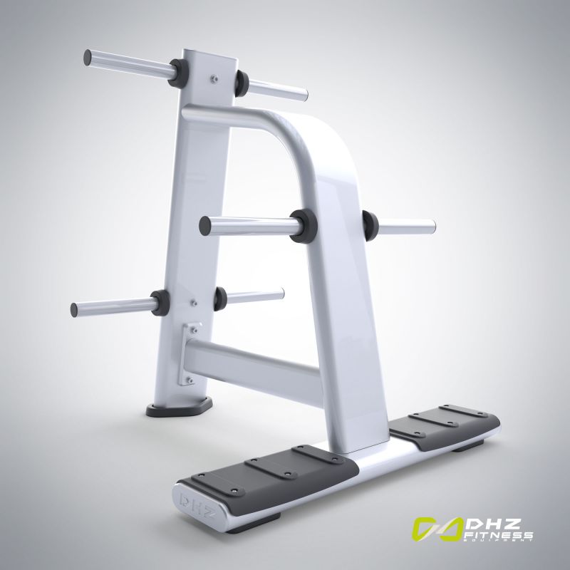 Стойка для олимпийских дисков DHZ E7054 | Premium Fitness