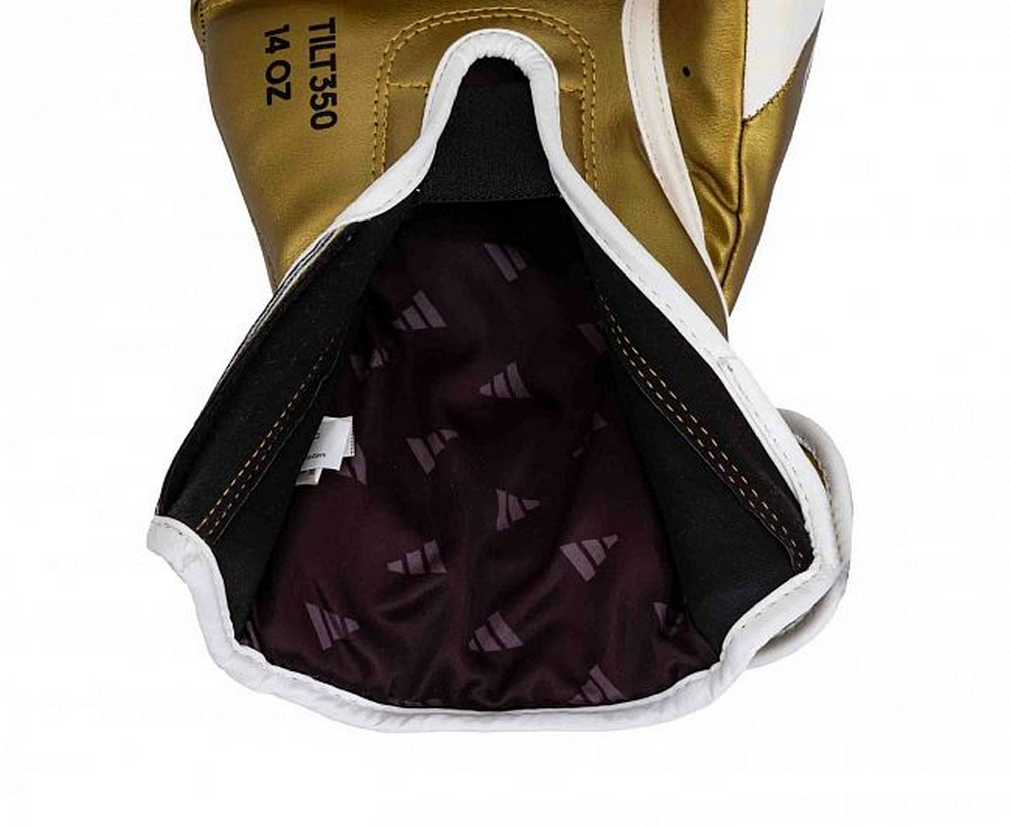 Перчатки боксерские Adidas Speed Tilt 350 SPD350VTG бело-золотой