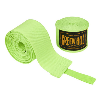 Боксерские бинты Green Hill Flexfit THBHW-11 желто-зеленый
