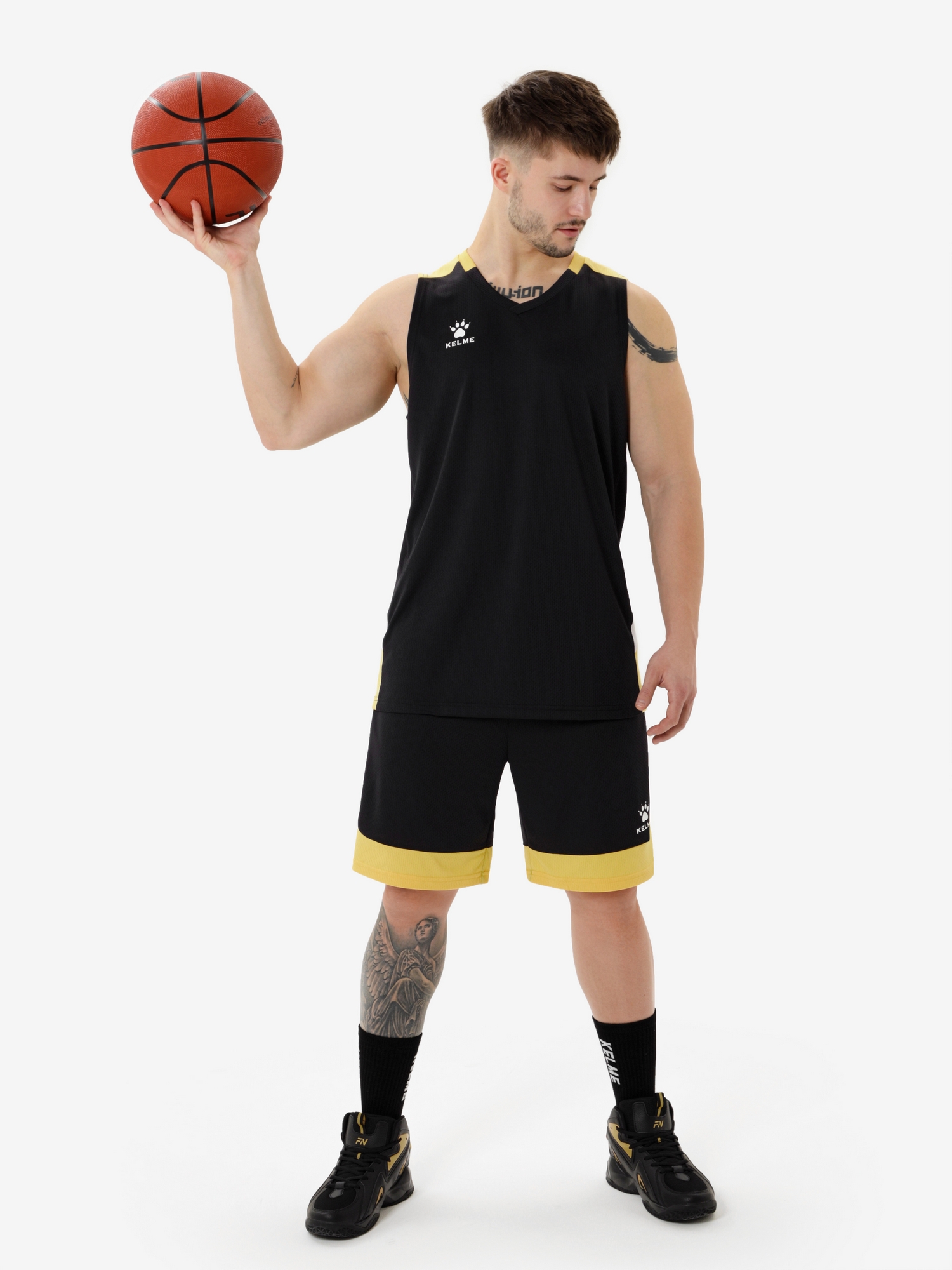 Баскетбольная форма Kelme Basketball clothes 8452LB1043-000 Black