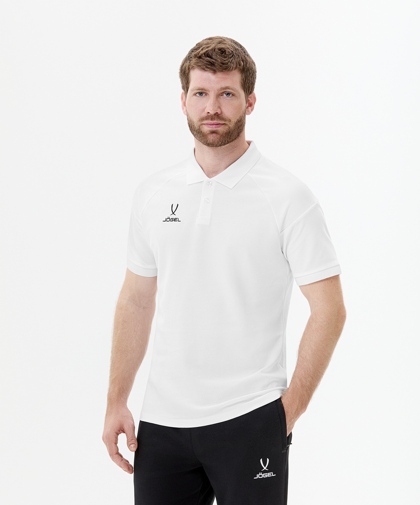 Поло Jogel CAMP 2 CVC Polo, белый