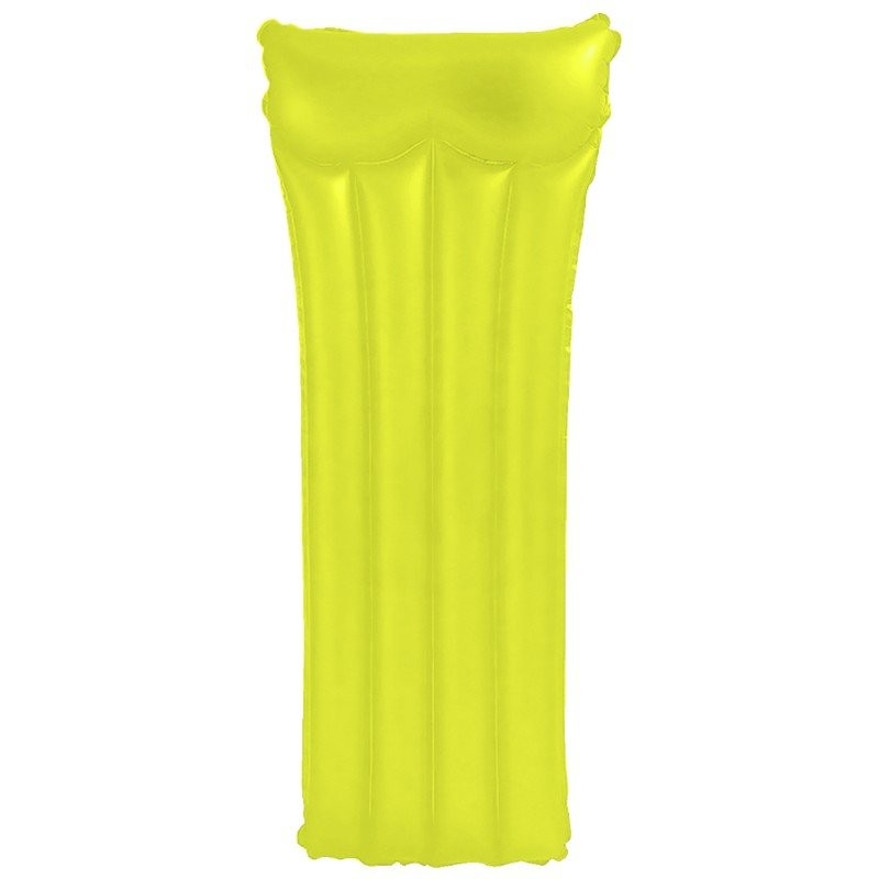 Матрас Intex 183x76 см, неоновый с подголовником 59717 3 цвета