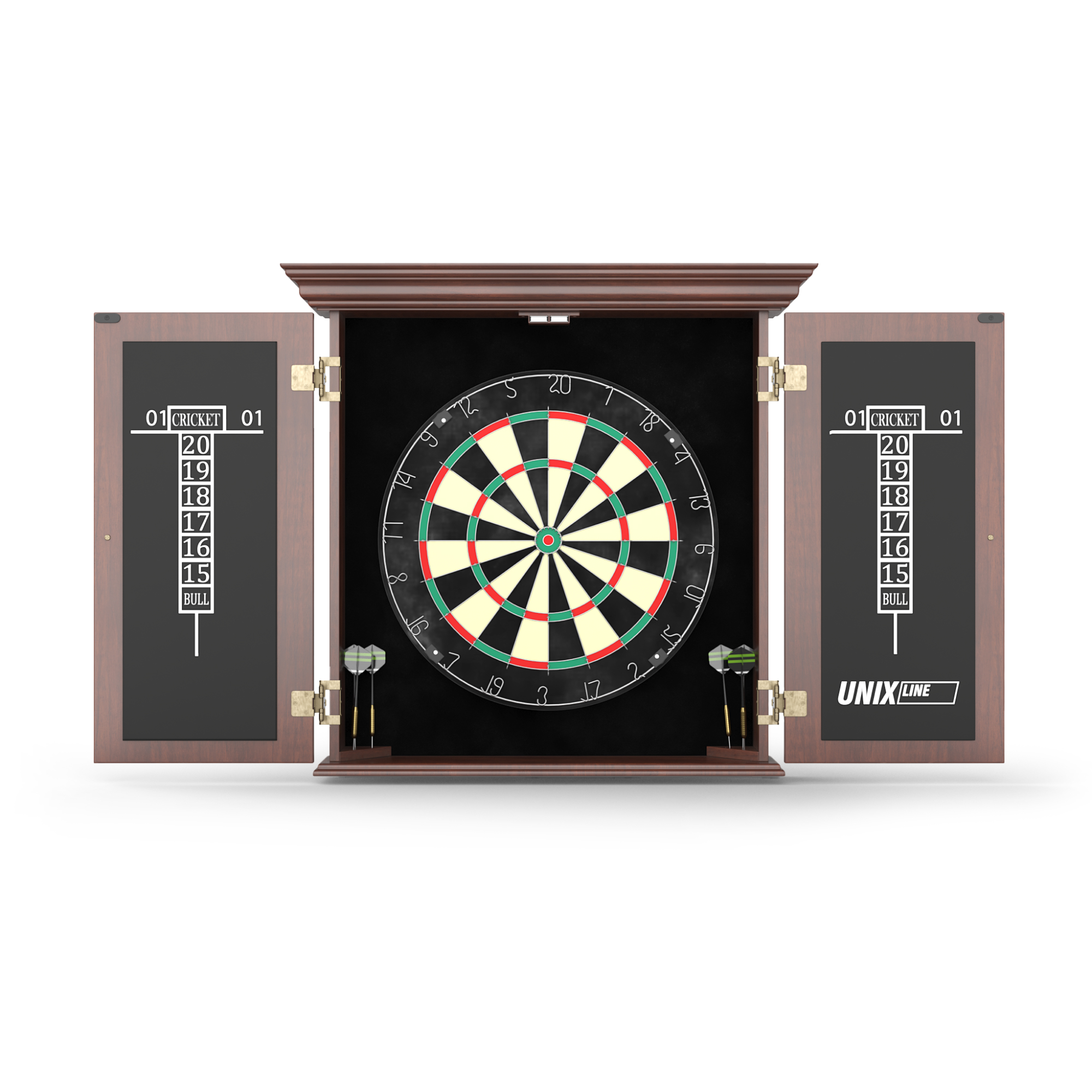 Дартс Dartboard d46cm Wood Unix Line DBD46WD