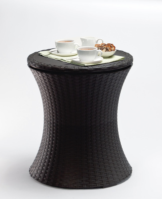 Стол Cool bar rattan графит Кул Бар Раттан