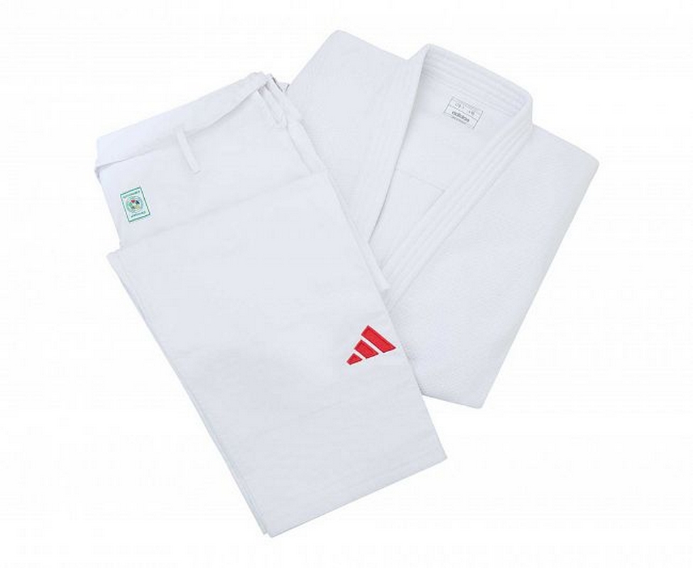 Кимоно для дзюдо Adidas Champion III IJF Green Label J-IJF3-2 белый