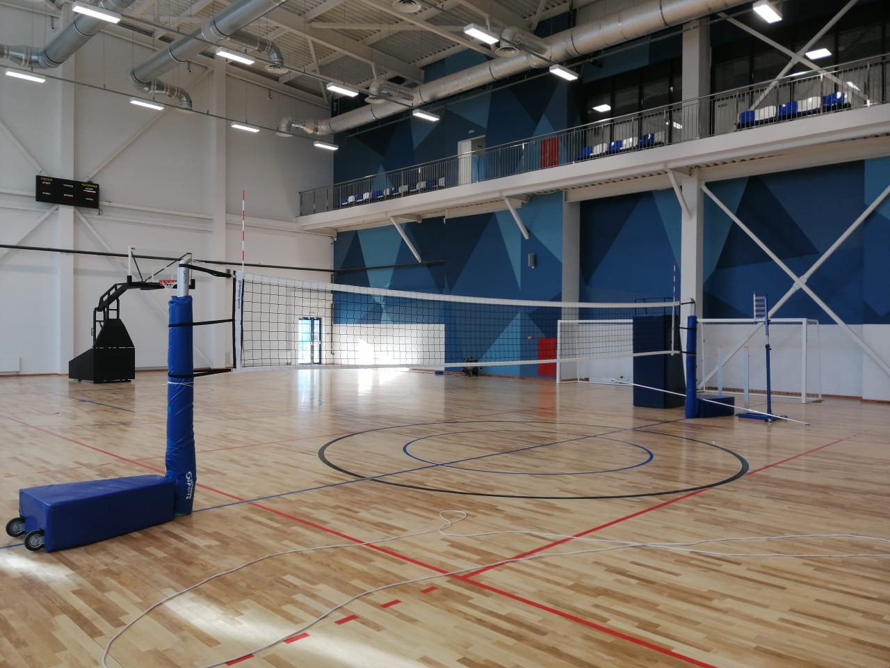 Стойки волейбольные телескопические Jinling Sports ZPZ-1A 13101 FIVB