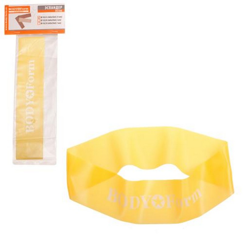 Петля Body Form BF-RL35-46 cм желтый
