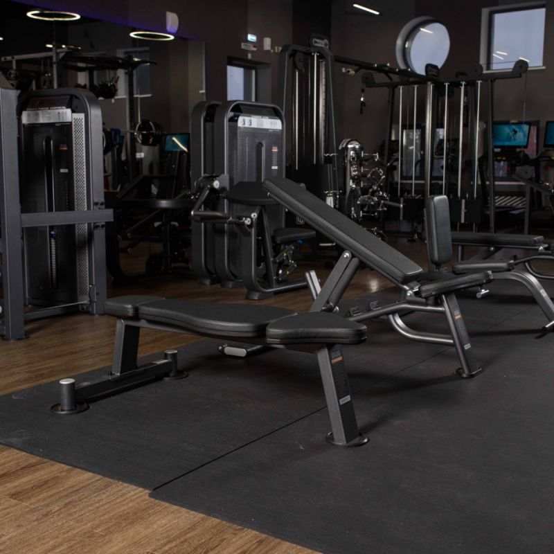Скамья прямая горизонтальная DHZ U3036 | Premium Fitness