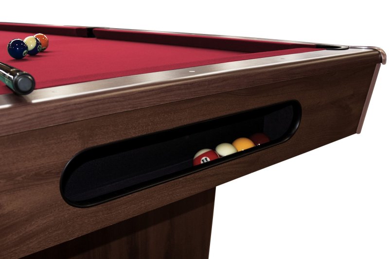 Бильярдный стол для пула Dynamic Billard Triumph 8 ф (коричневый) в комплекте, аксессуары + сукно 55.071.08.0