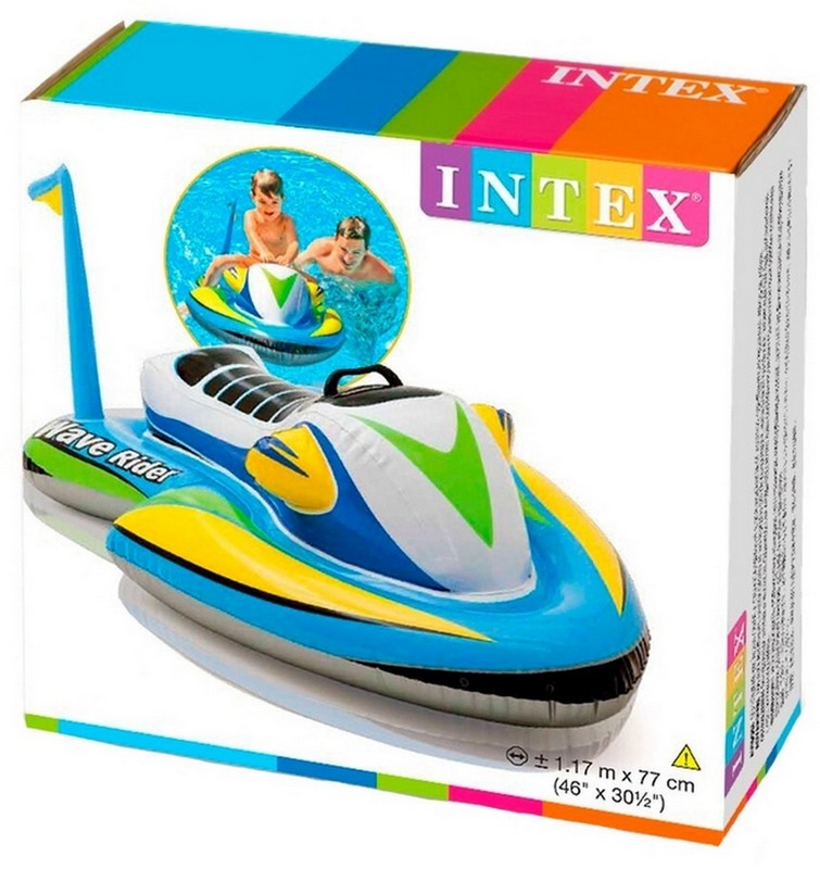 Плотик Водный мотоцикл 117х77 см Intex 57520