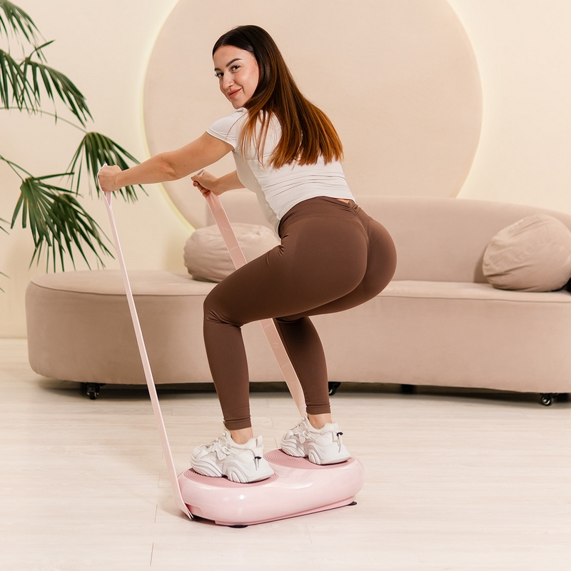 Виброплатформа GENAU VibroFit V3 Pinky Bloom