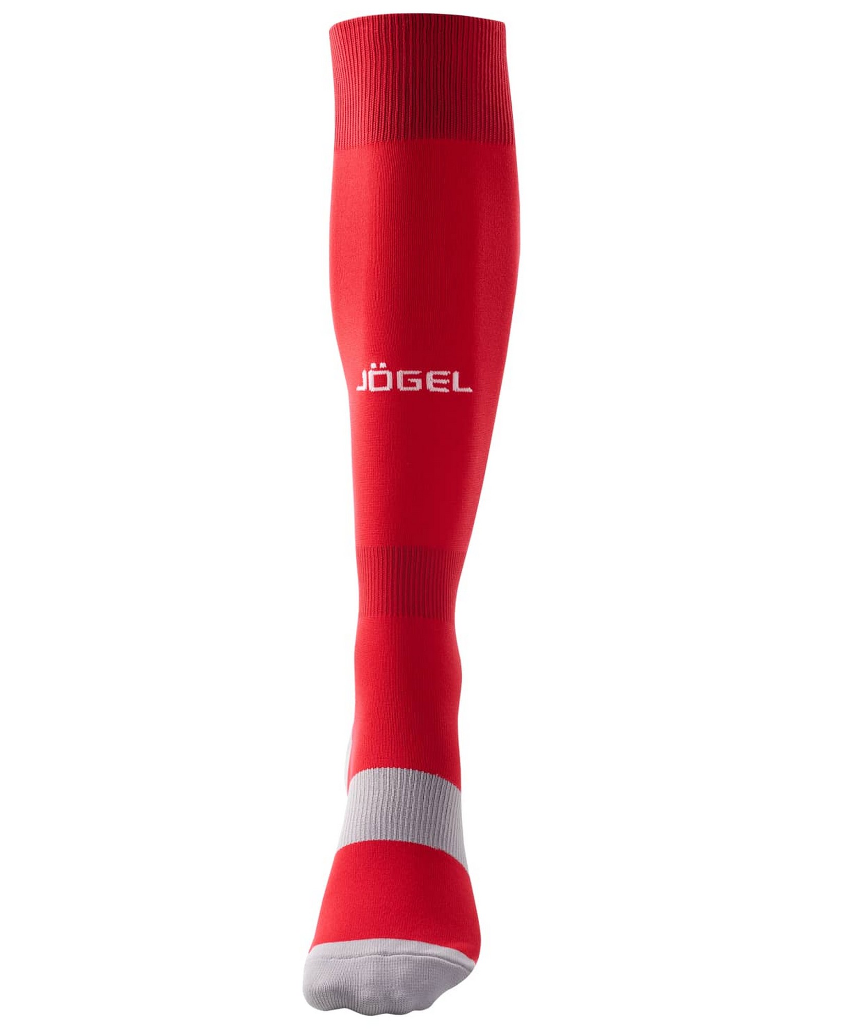 Гетры футбольные Jogel Camp Basic Socks, красный\серый\белый