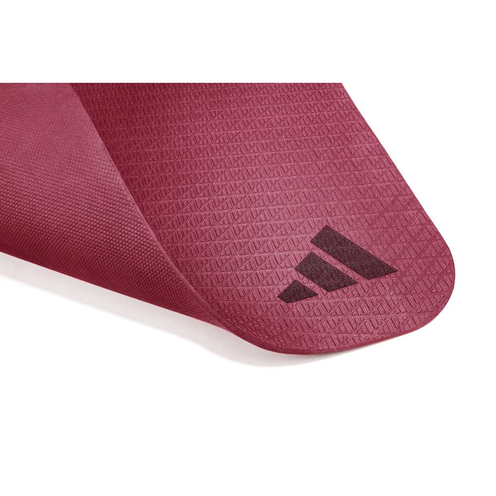 Коврик (мат) для йоги 183x61x0.6 Adidas ADYG-10002CB, цвет бордовый