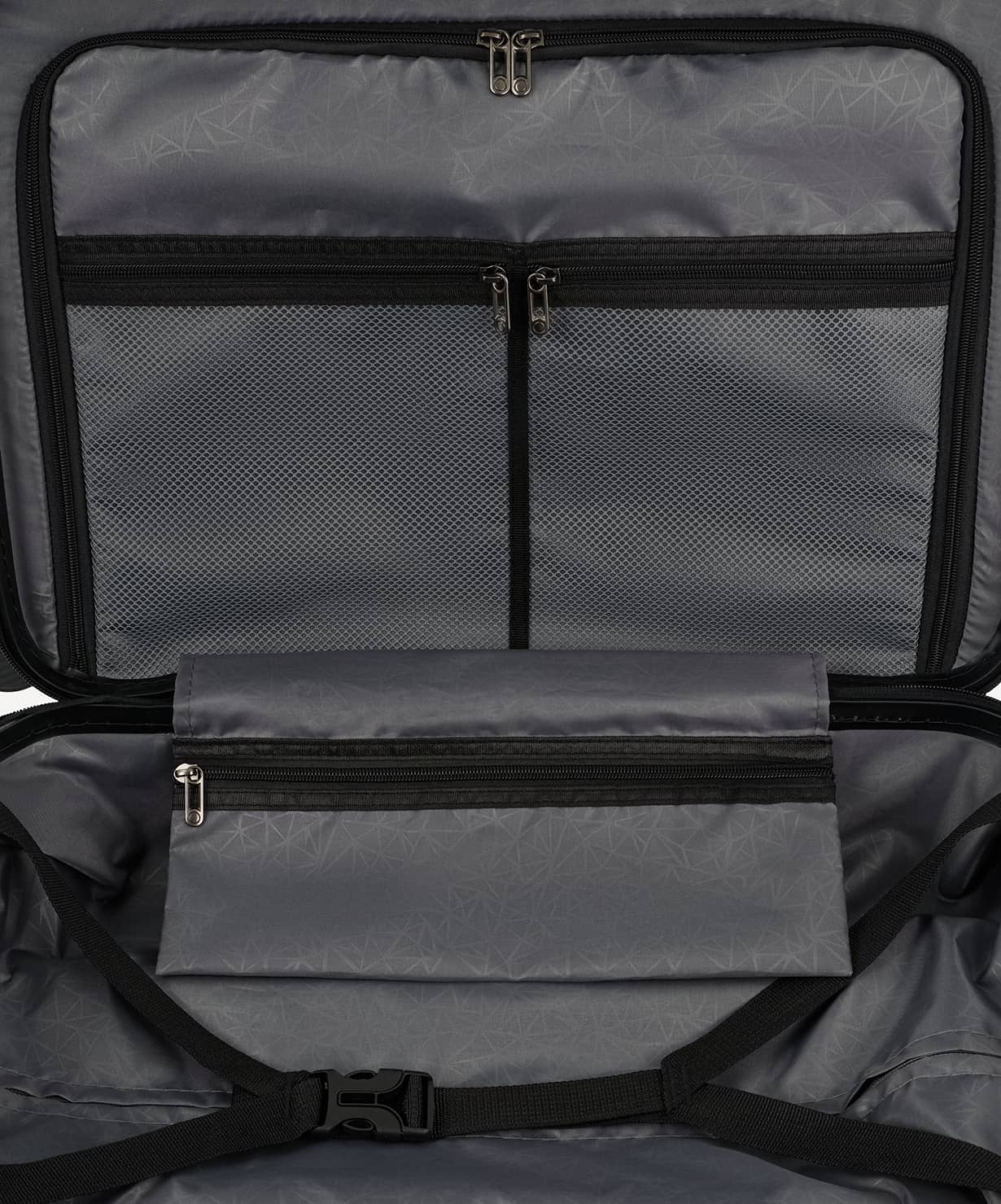 Чемодан для ручной клади Jogel ESSENTIAL Carry on Spinner, черный