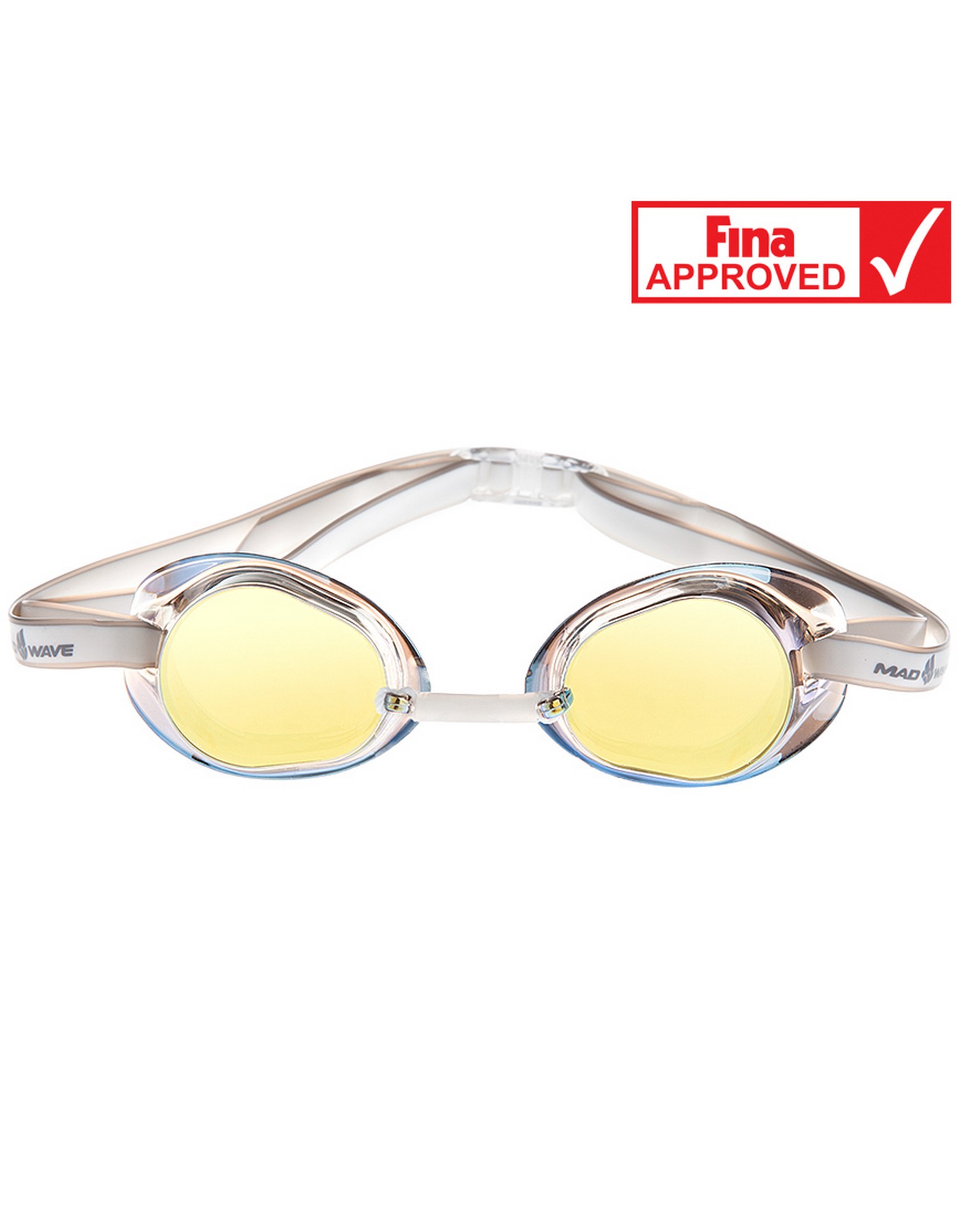 Стартовые очки Mad Wave Racer SW Mirror M0455 02 0 06W