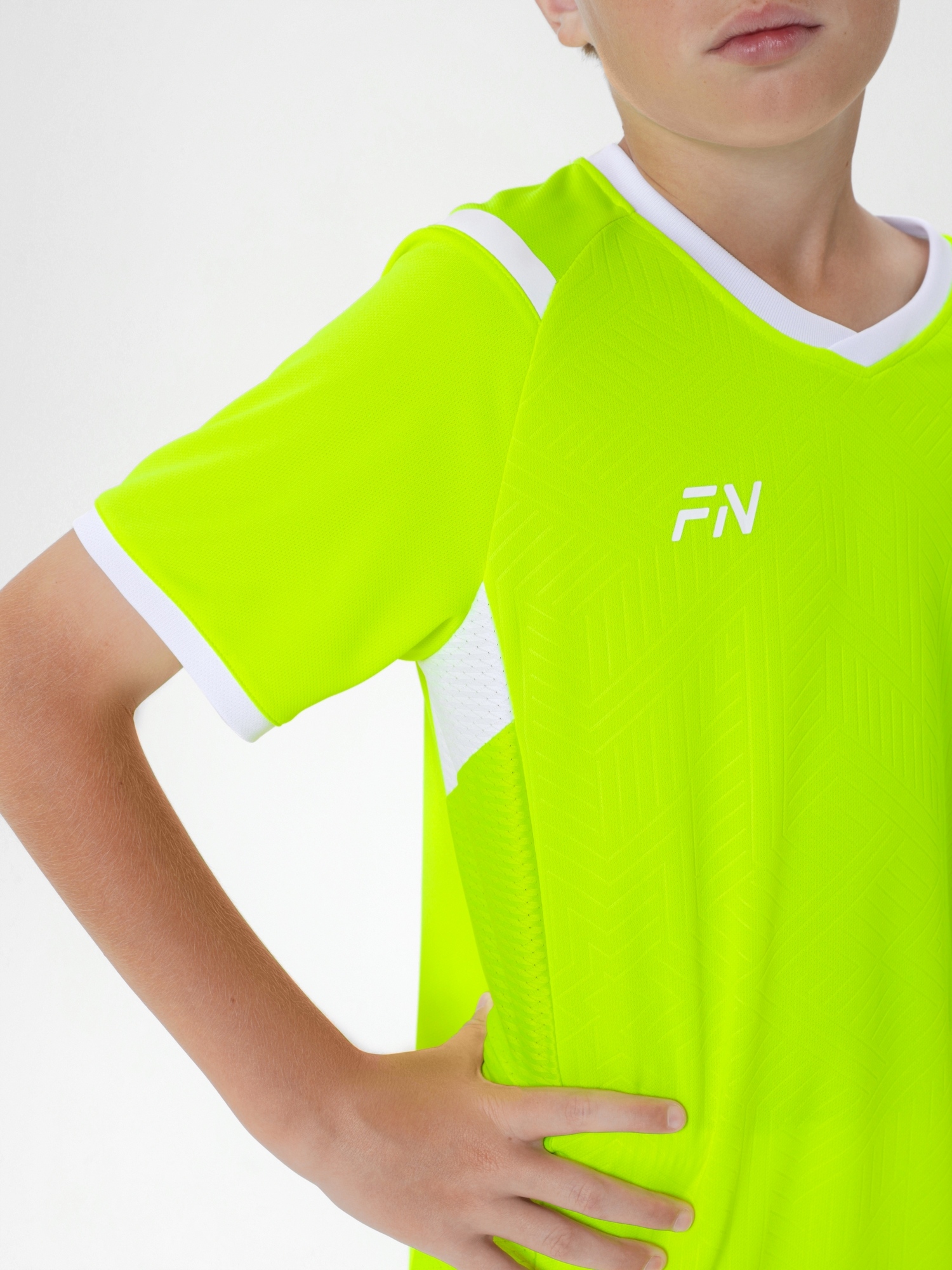 Детская футбольная форма FN Spirit Kid KFN4261018-918 Neon\White