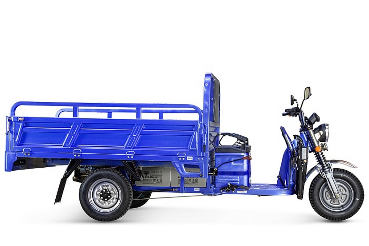 Грузовой электрический трицикл RuTrike Эксперт ПРО 2000 024610-3124 Серый