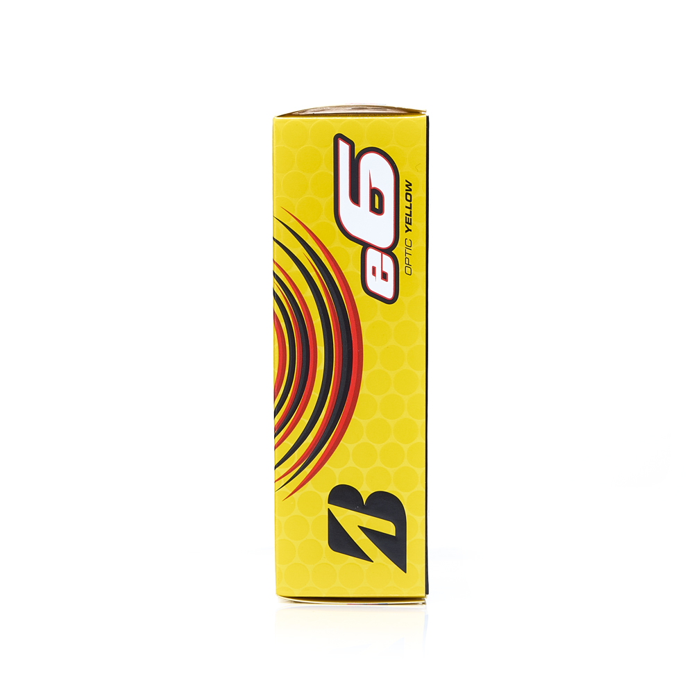 Мяч для гольфа, 3 шт\уп Bridgestone e6 Yellow BGB3EYX желтый