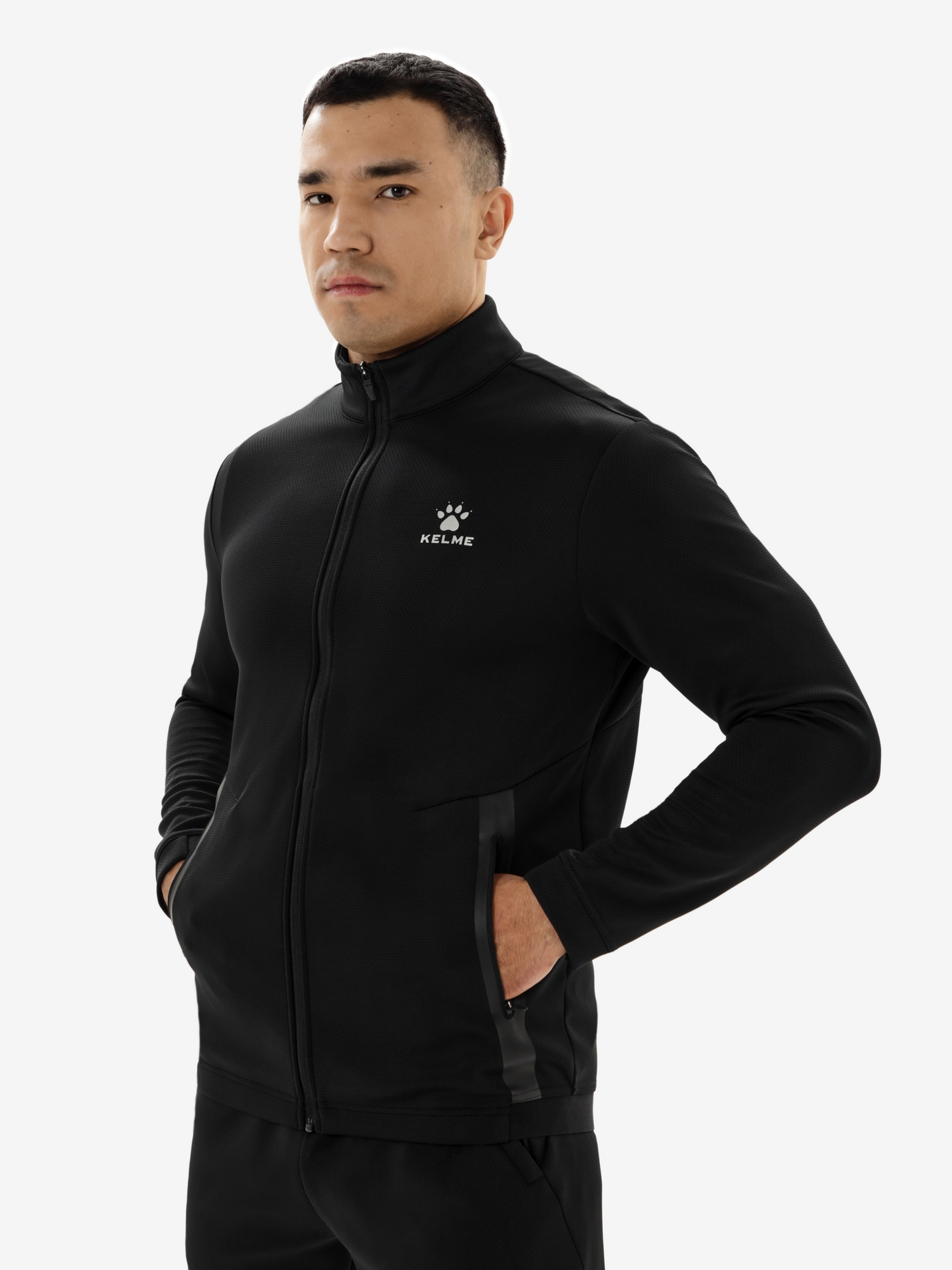 Спортивный костюм Kelme Knit Jacket Suit 8161TZ1001-000 Black