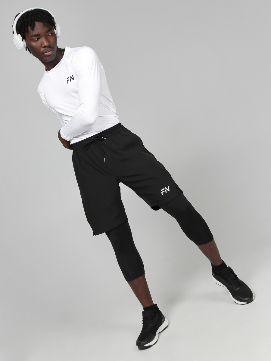 Термобелье (низ) FN Termo Leggins 3/4 FN4061001-000 Black
