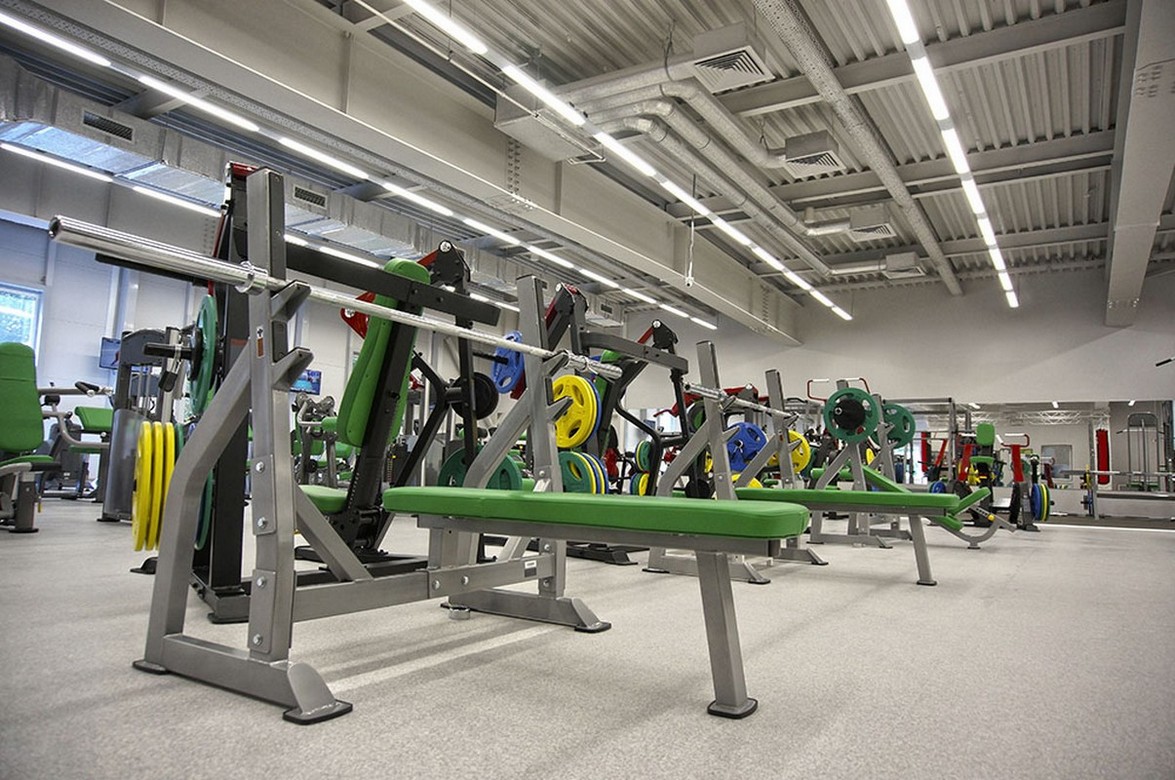 Олимпийская скамья для жима лежа со стойками Impulse IFOFB | Premium Fitness