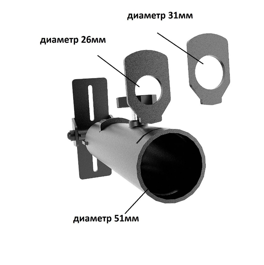 Универсальное крепление грифа, упор для Т-тяги Domsen Ds56