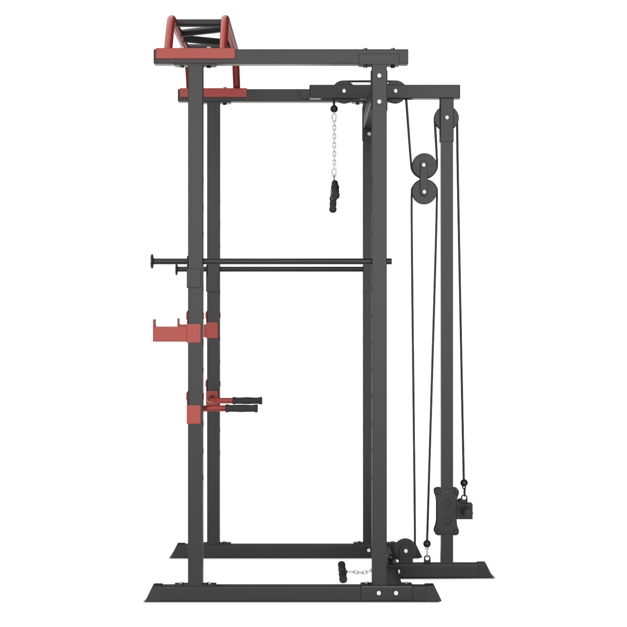 Силовая рама многофункциональная с тягой (300 кг) UnixFitt PF300RD | Premium Fitness