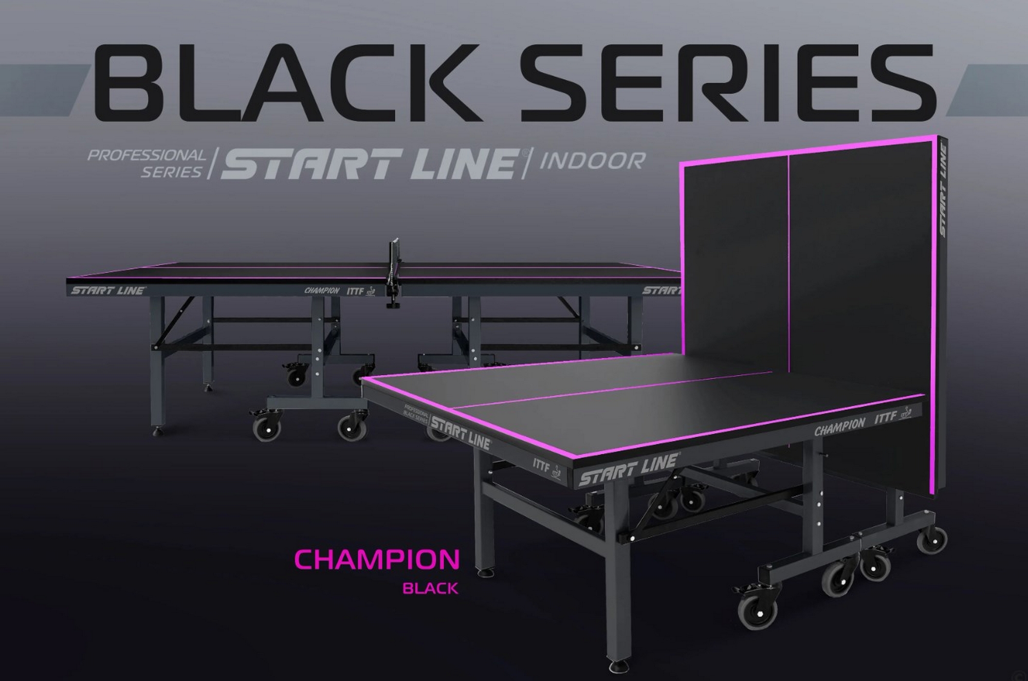 Теннисный стол Start Line Champion 60-800-2 Black