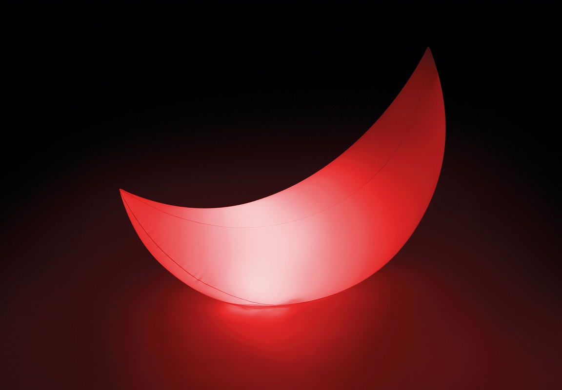 Светодиодная лампа Полумесяц с Led подсветкой 135х43х89 см Intex 68693 с аккум. и зарядкой от USB