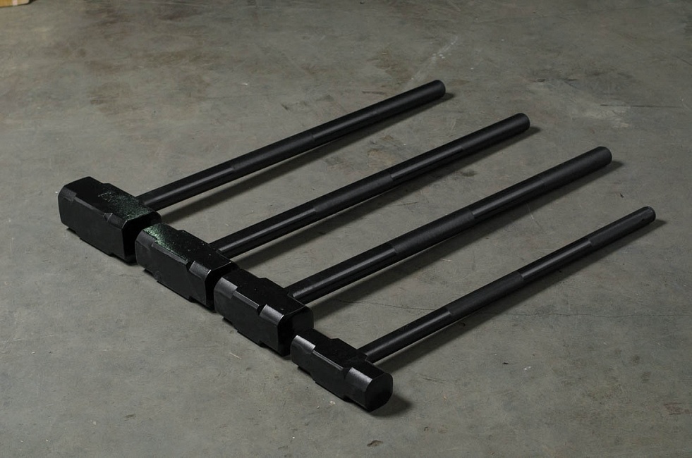 Кувалда тренировочная 25кг, черный YouSteel
