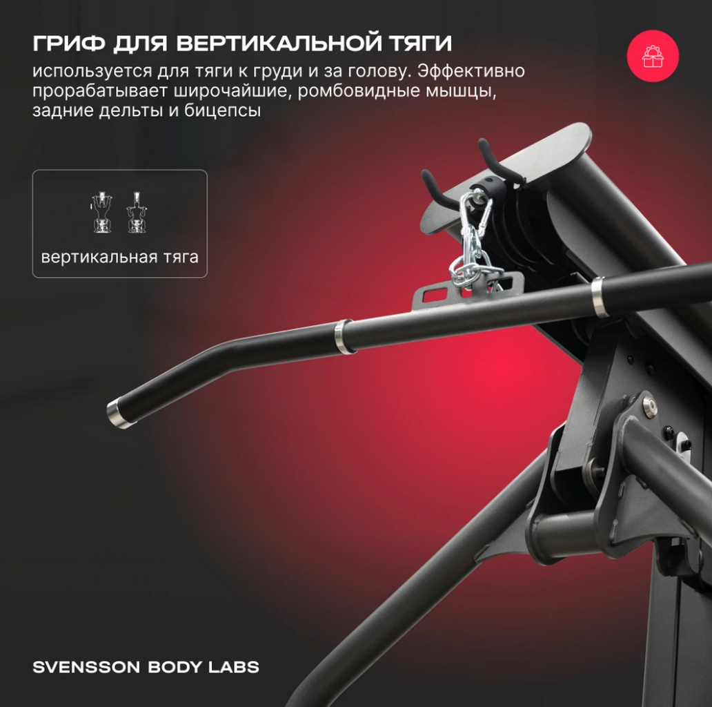 Силовой комплекс полукоммерческий Svensson Body Labs RIGEL PLUS PRO