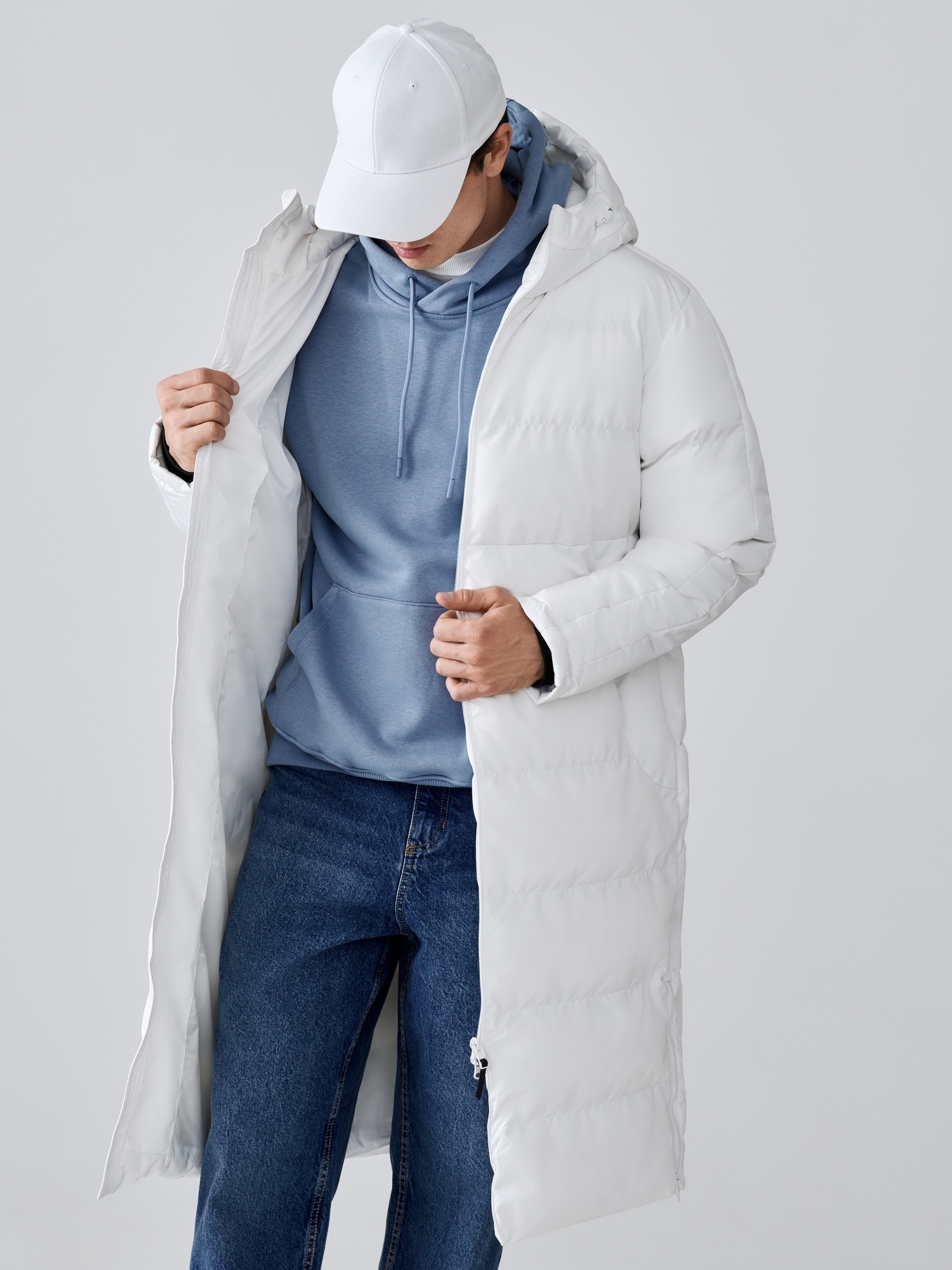 Пуховик FN Snowfall Long FN4201001-100 White