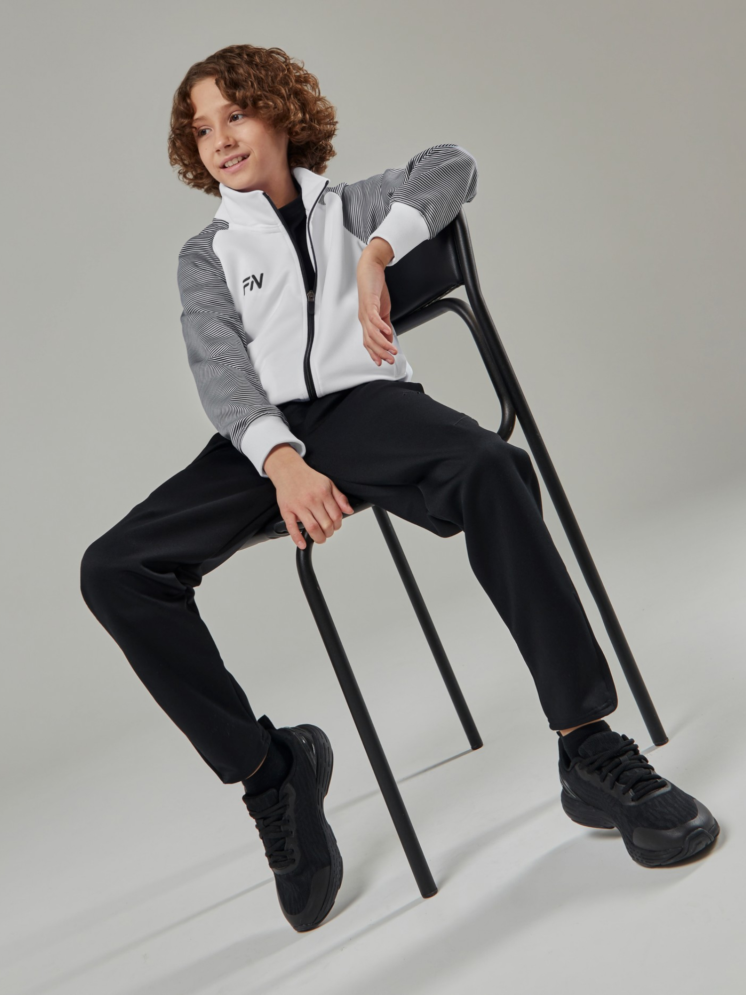 Детский спортивный костюм FN Dynamic Kid KFN4251001-103 White\Black